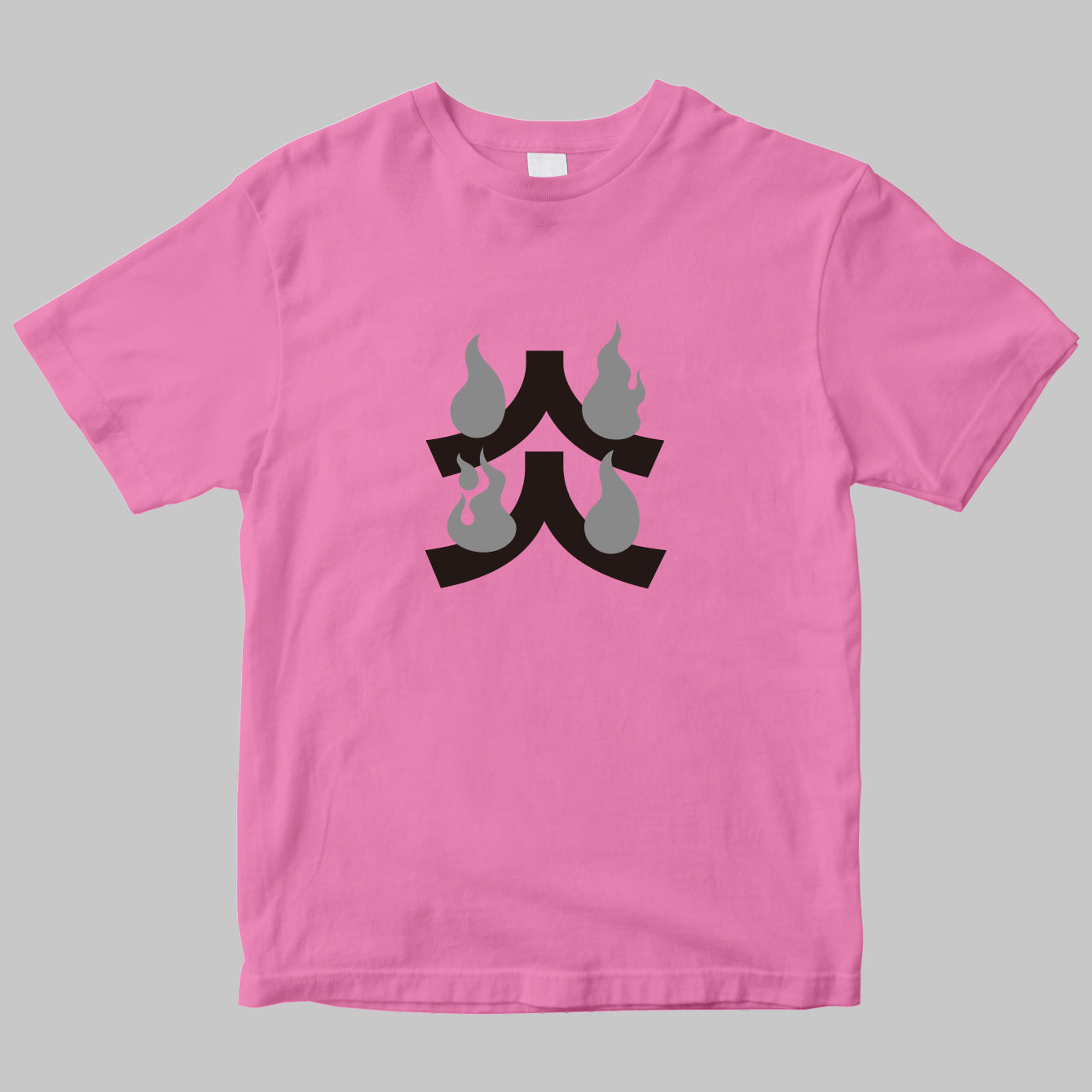 ムック「炎」のロゴTシャツ