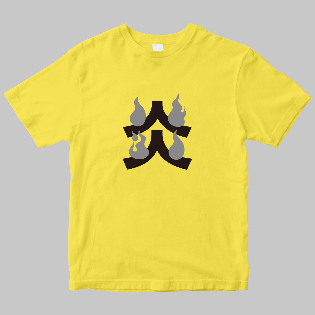 ムック「炎」のロゴTシャツ