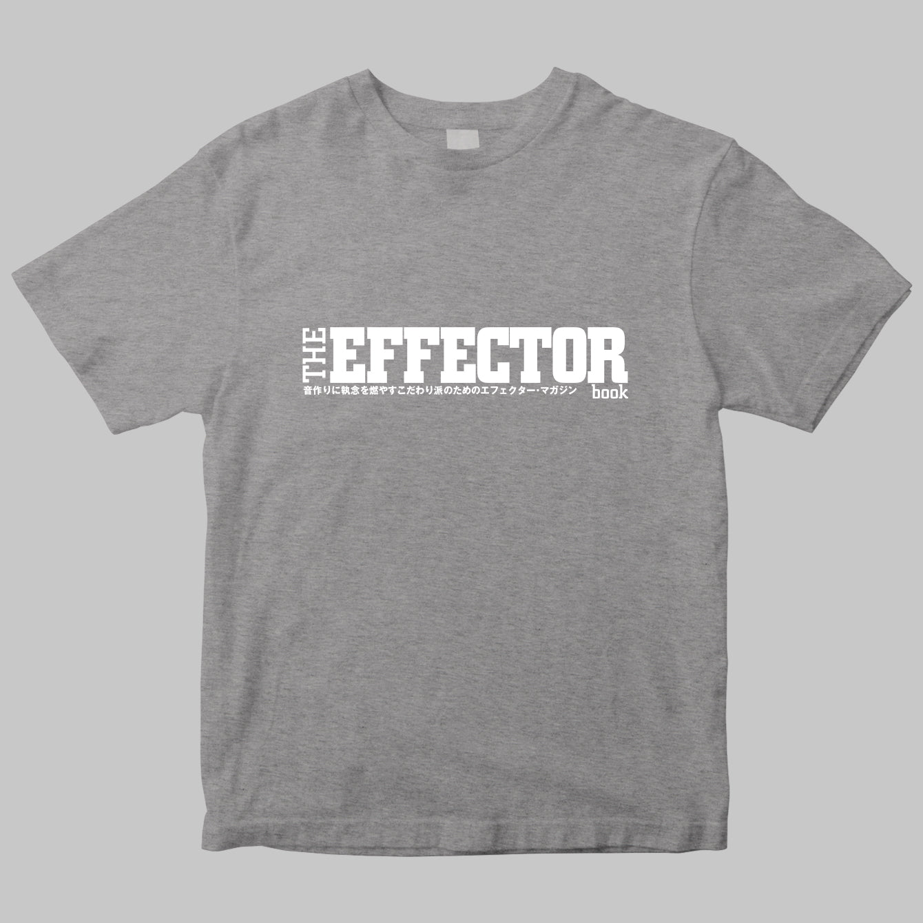 ムック「THE EFFECTOR BOOK」のロゴTシャツ