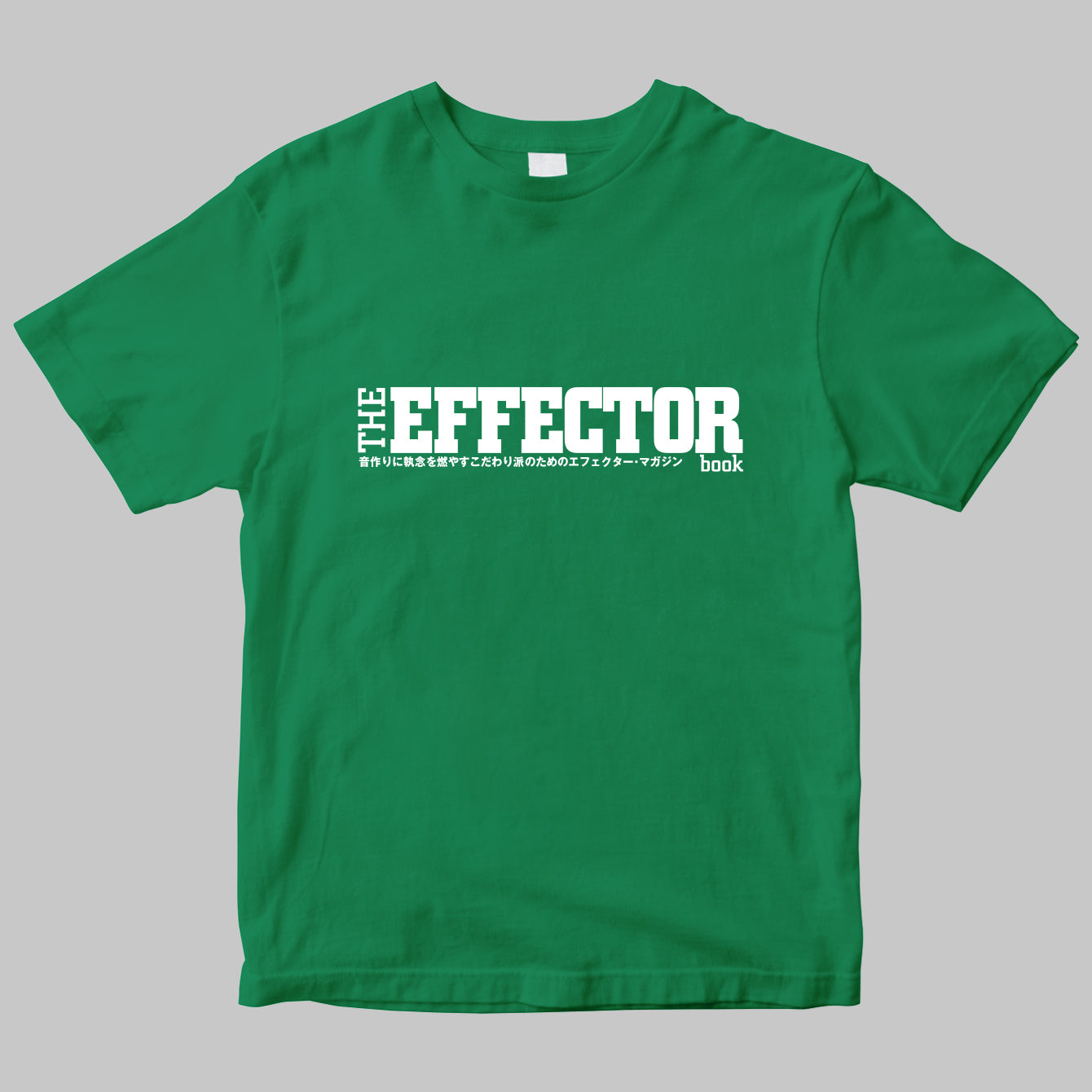 ムック「THE EFFECTOR BOOK」のロゴTシャツ