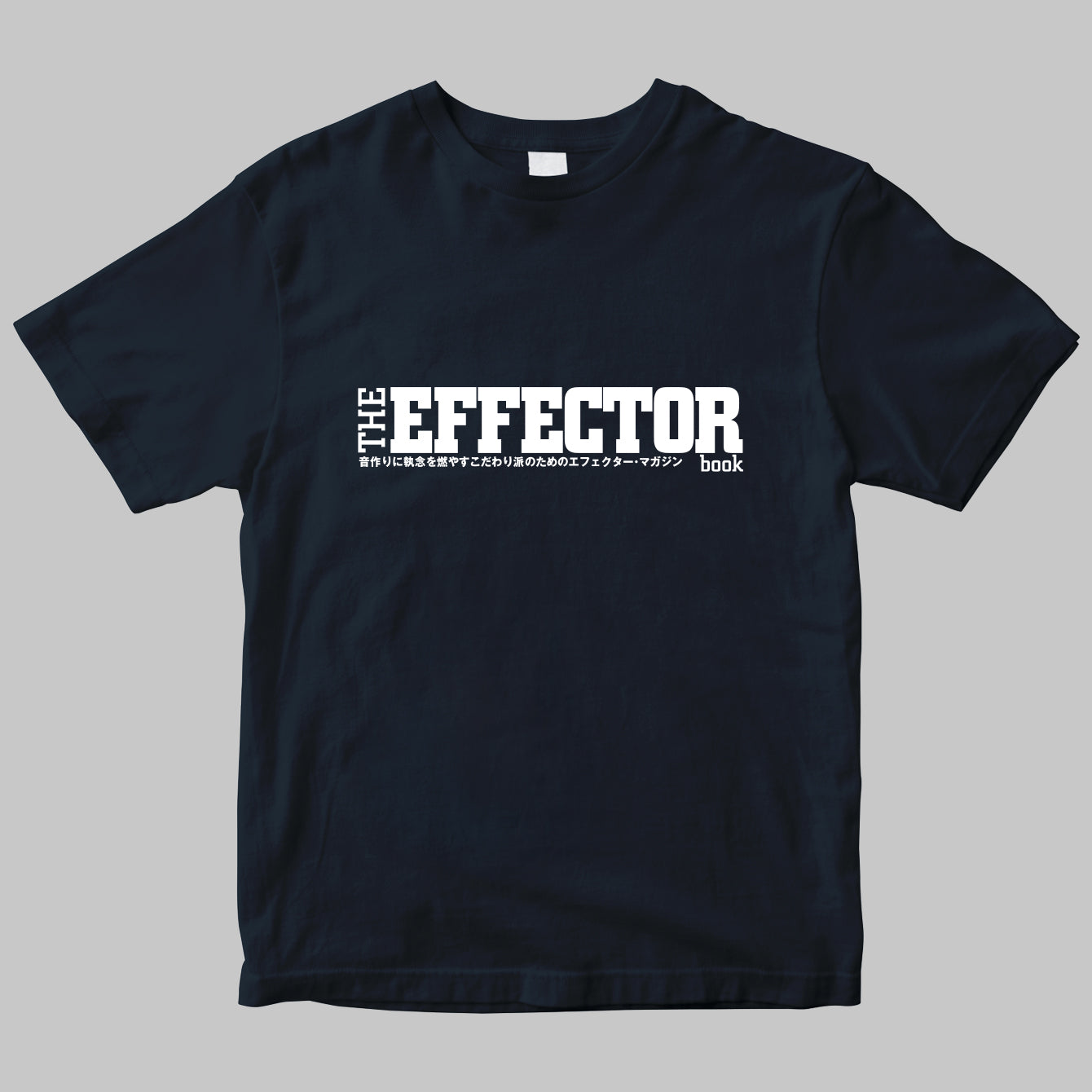 ムック「THE EFFECTOR BOOK」のロゴTシャツ