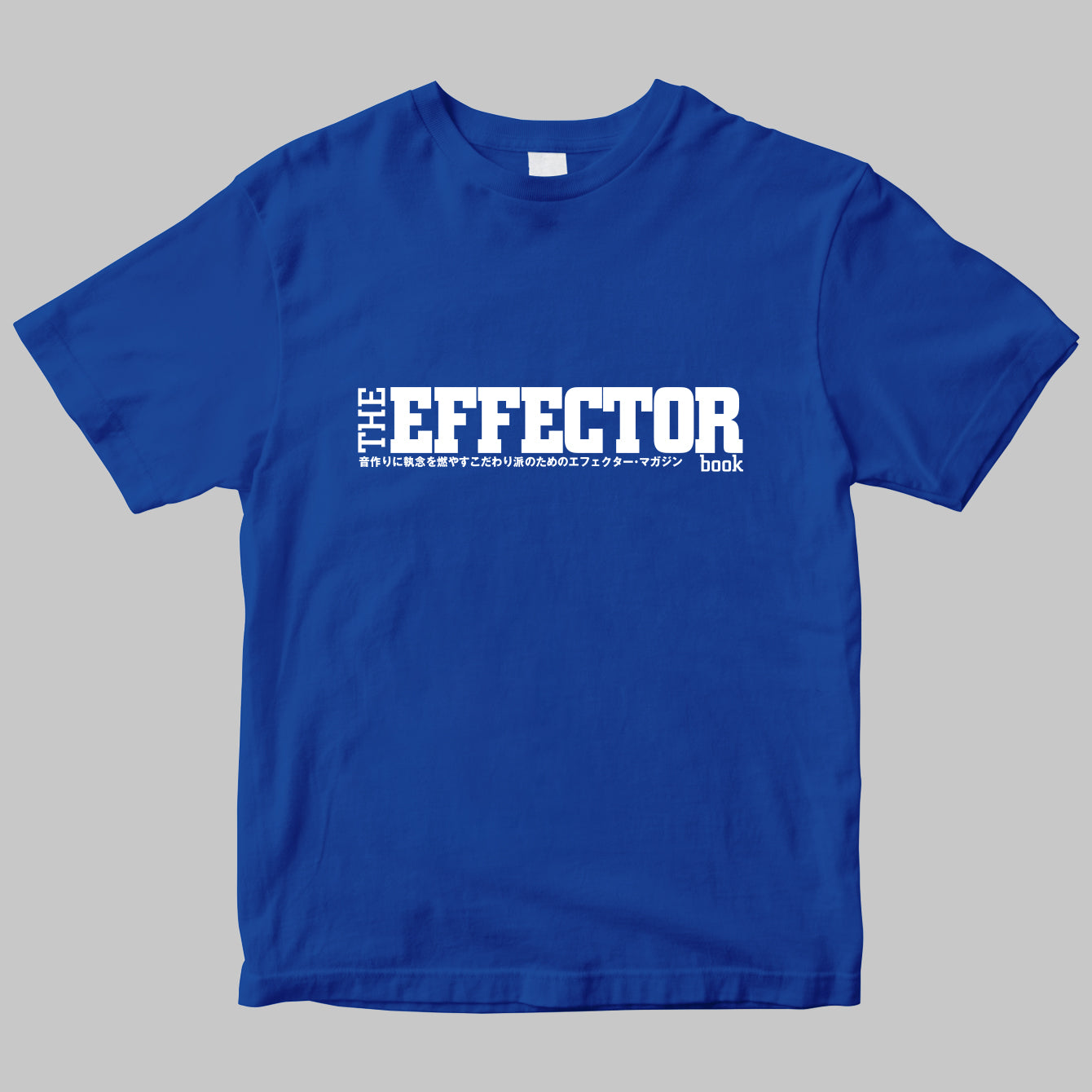 ムック「THE EFFECTOR BOOK」のロゴTシャツ