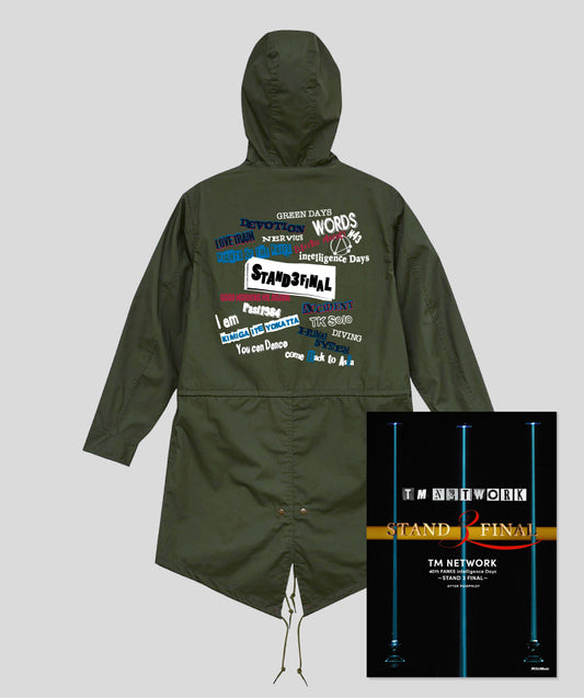 【期間限定:2024年3月15日まで】書籍『TM NETWORK 40th FANKS intelligence Days〜STAND 3 FINAL〜 AFTER PAMPHLET』+セットリストモッズコート