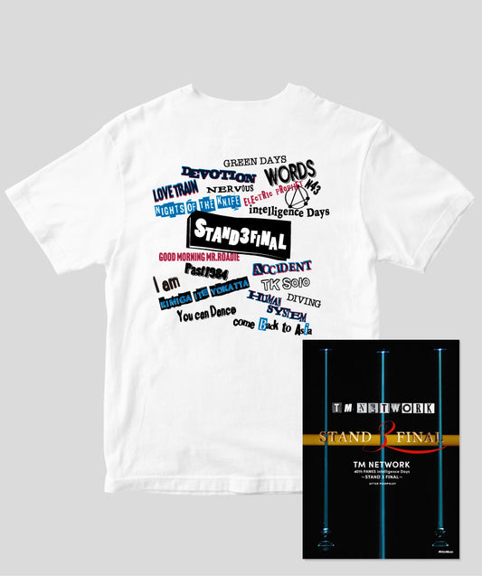 【期間限定:2024年3月15日まで】書籍『TM NETWORK 40th FANKS intelligence Days〜STAND 3 FINAL〜 AFTER PAMPHLET』+セットリストTシャツ
