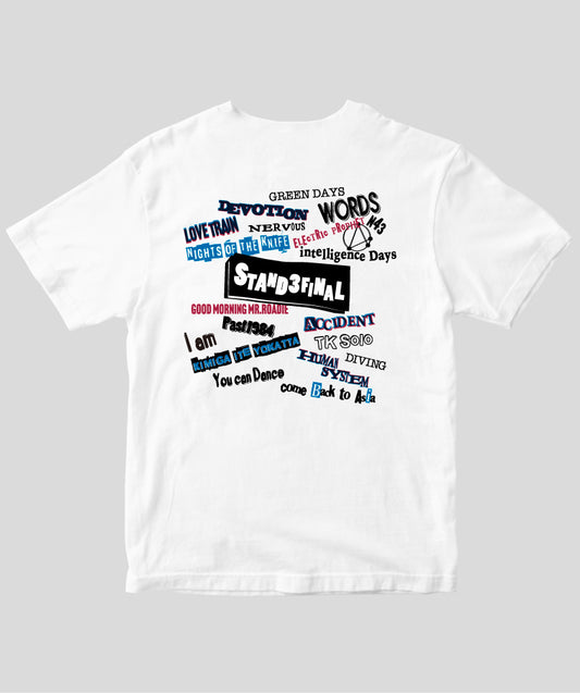 【期間限定:2024年8月31日まで】TM NETWORK 40th FANKS intelligence Days 〜STAND 3 FINAL〜 セットリストTシャツ