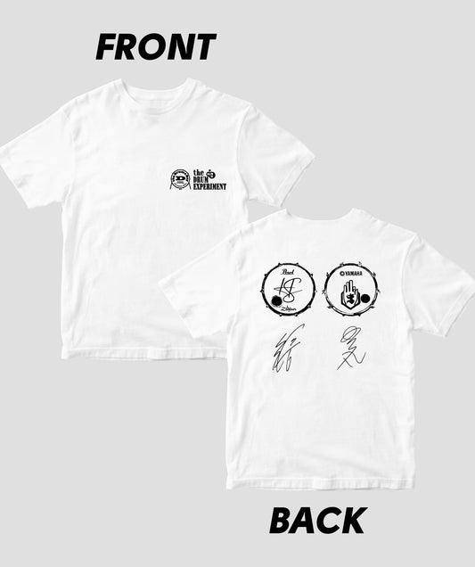 the DRUM EXPERIMENT Vol.02 開催記念 響&影丸コラボTシャツ