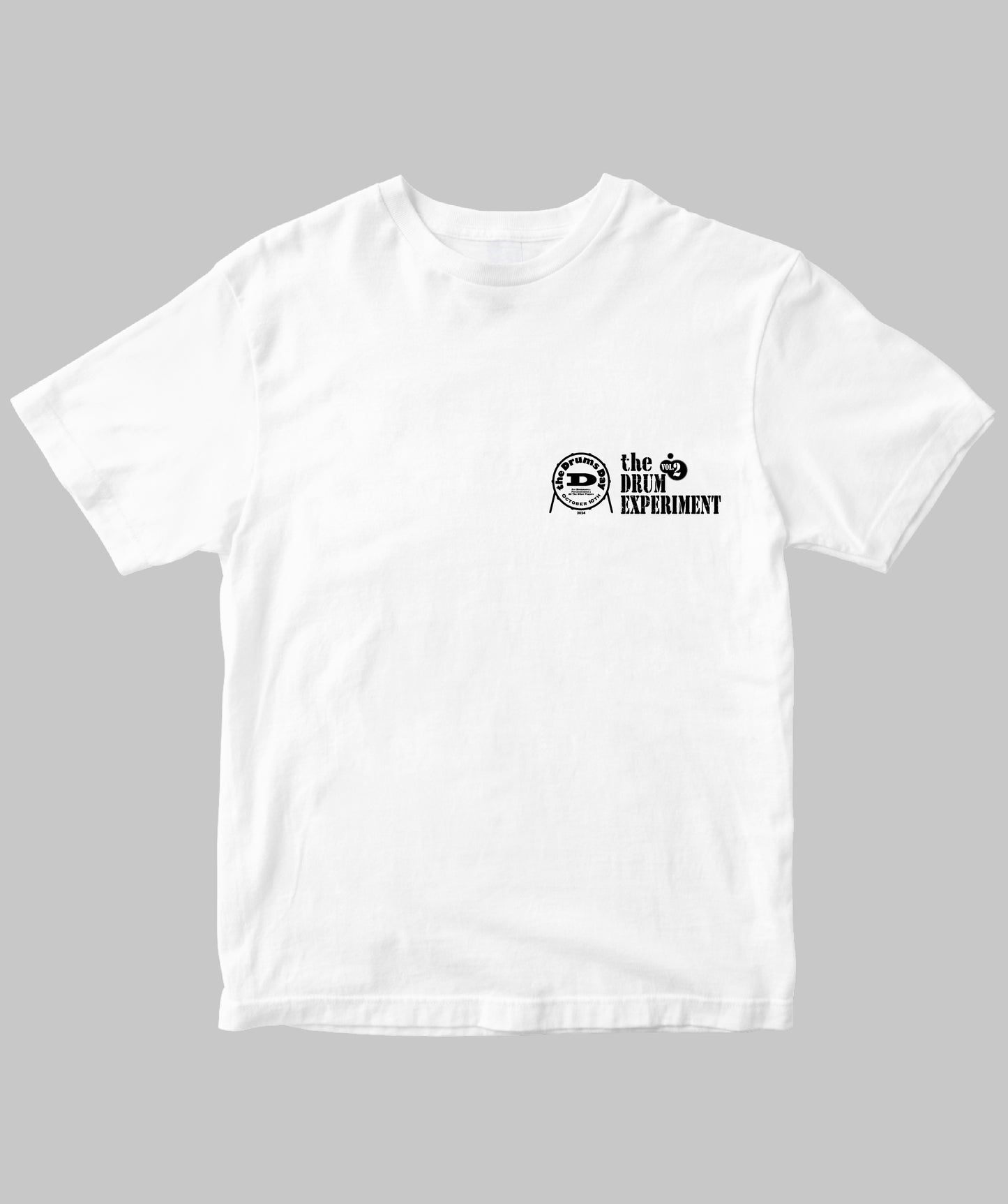 the DRUM EXPERIMENT Vol.02 開催記念 響&影丸コラボTシャツ