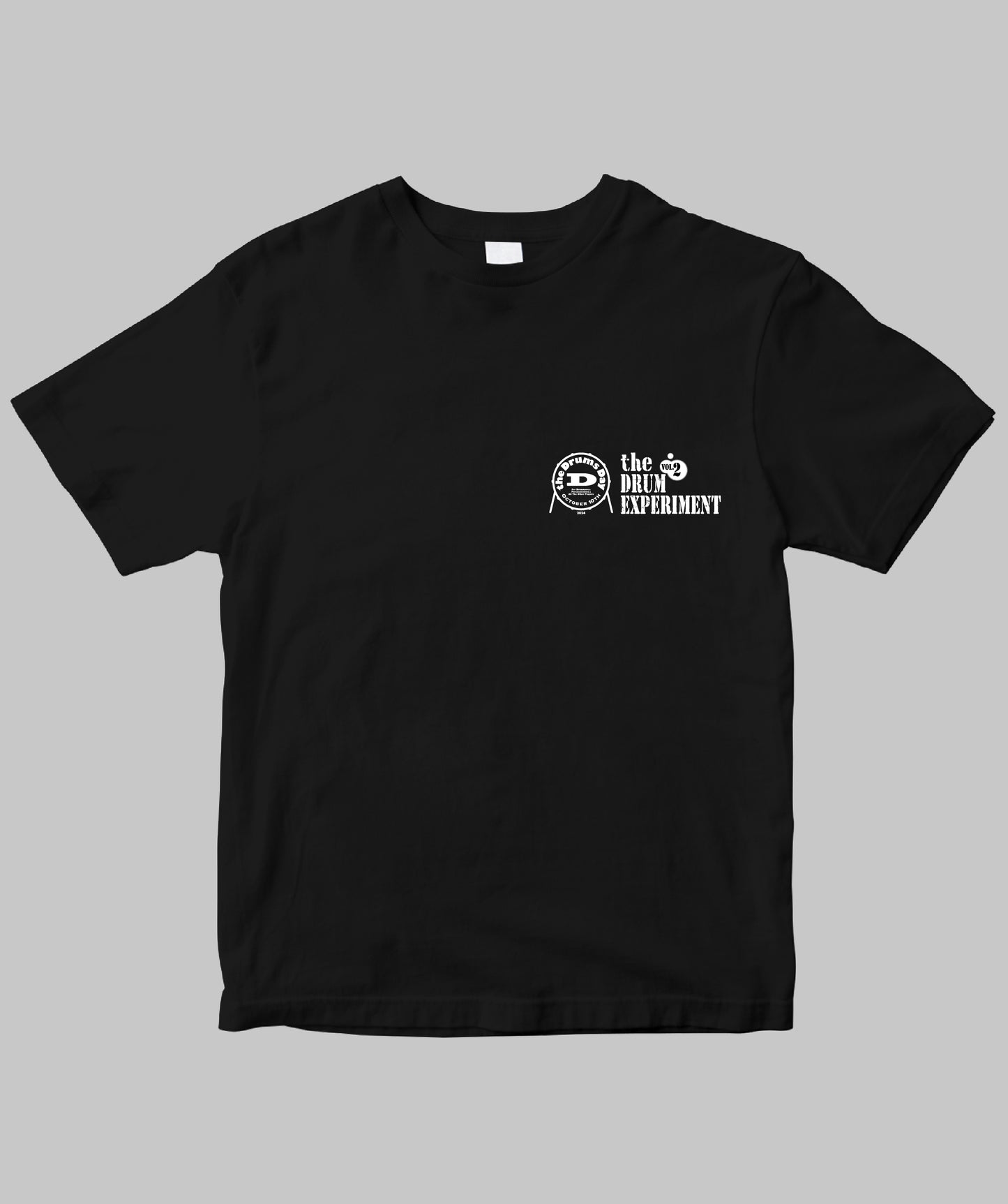 the DRUM EXPERIMENT Vol.02 開催記念 響&影丸コラボTシャツ