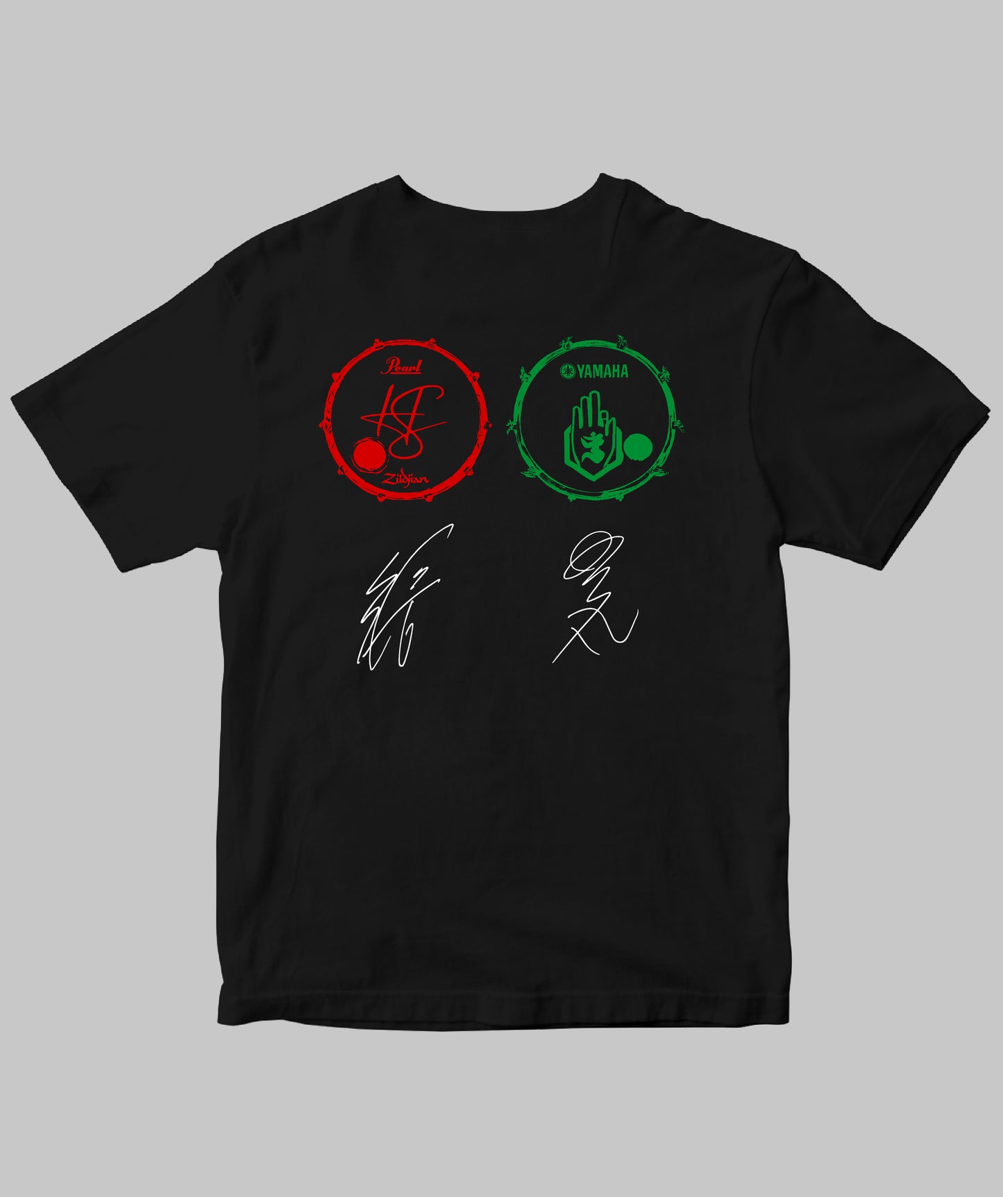 the DRUM EXPERIMENT Vol.02 開催記念 響&影丸コラボTシャツ