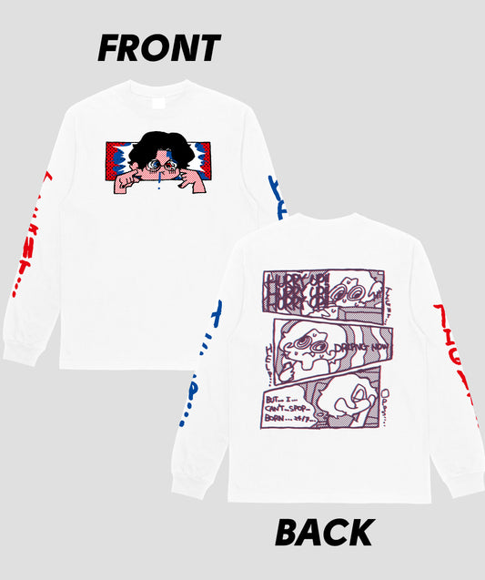 トキチアキ「Throw opps!」長袖Tシャツ