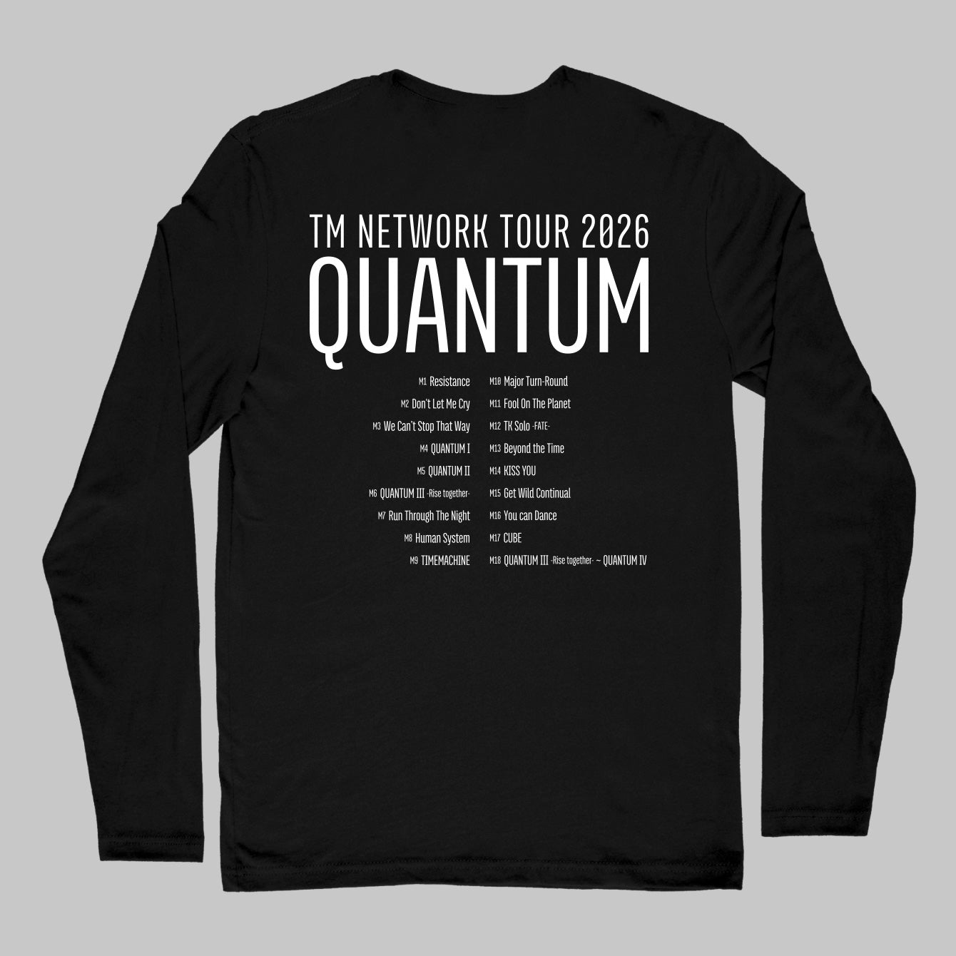 書籍『TMNETWORK 2026 QUANTUM TOUR PAMPHLET 1』＋ QUANTUM