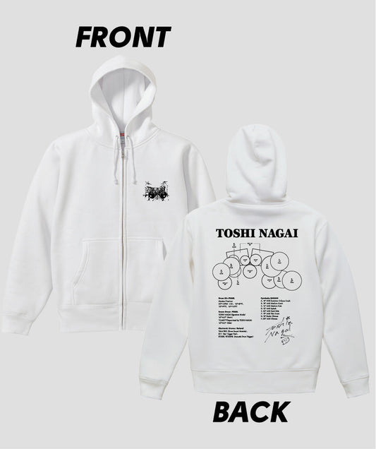 Drummer's Set Up Vol.20 TOSHI NAGAI “Hoodie”