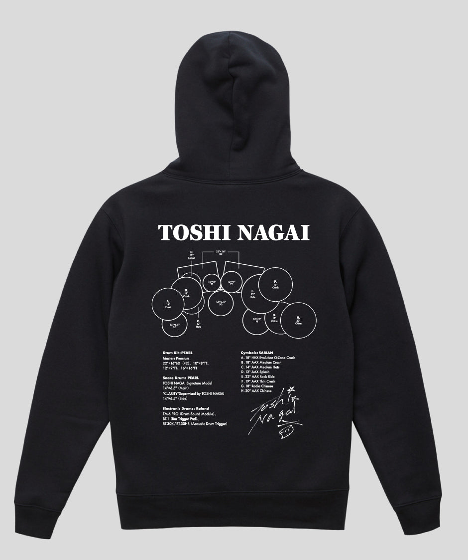 Drummer’s Set Up “Hoodie” Vol.20 TOSHI NAGAI