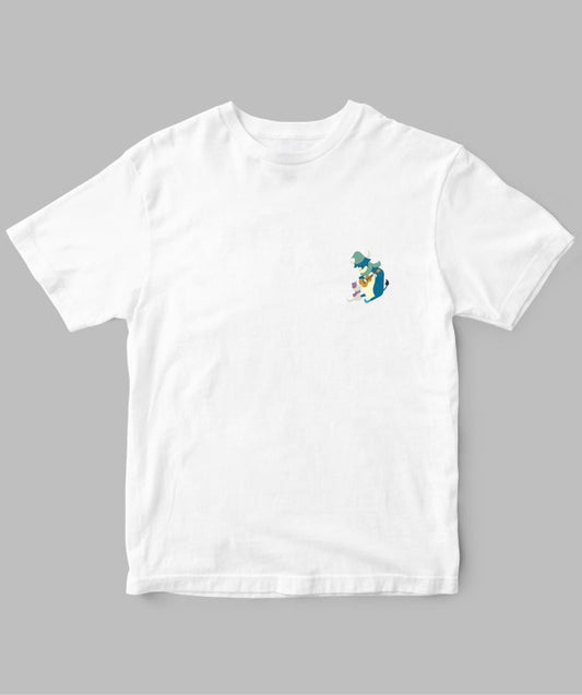 オリジナルカバーイラスト 半袖ミニ柄Tシャツ Vol.24
