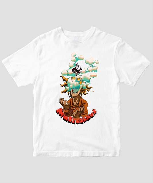 Waboku「MUSICSLAVE」オリジナルイラスト 半袖Tシャツ