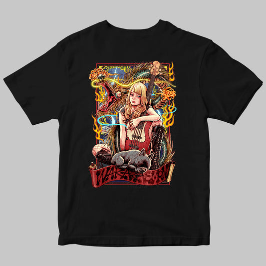 若左衛門×低弦書籍 Tee