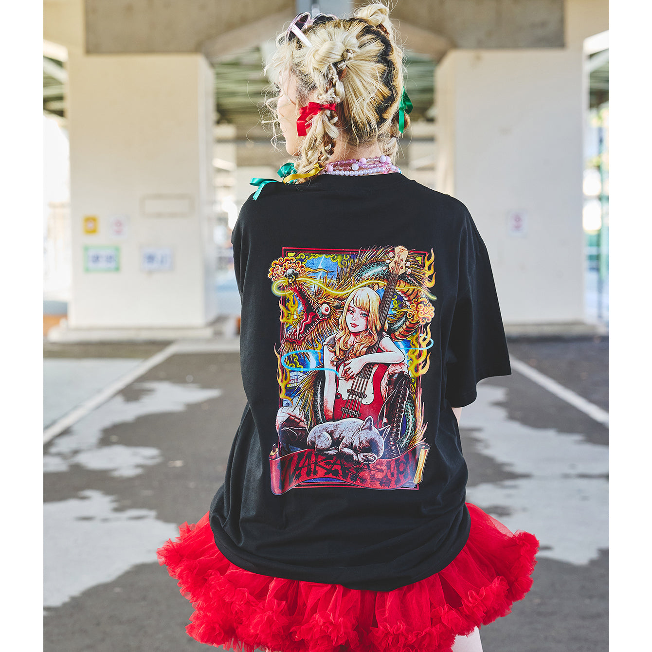 若左衛門×低弦書籍 Tee