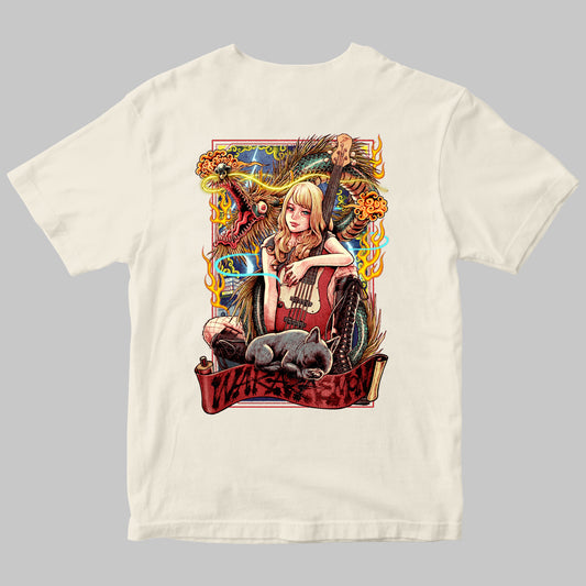 若左衛門×低弦書籍 Tee