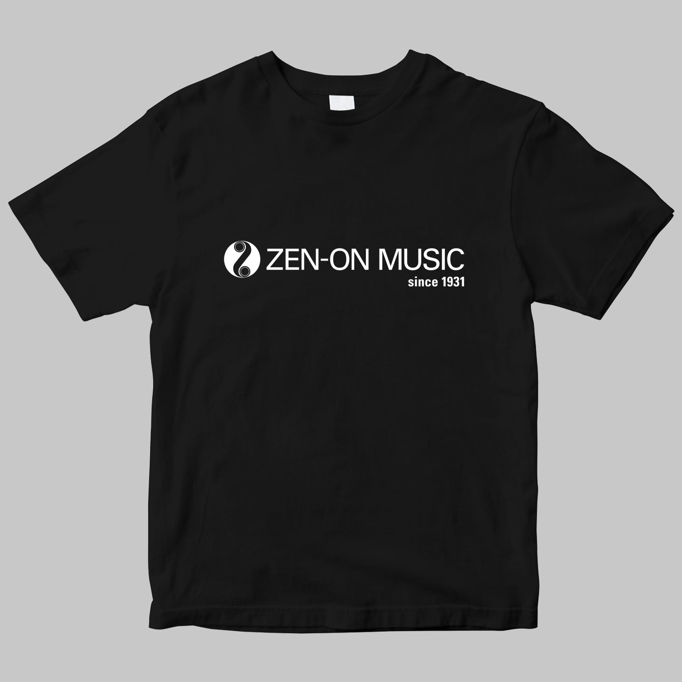 全音楽譜出版社のロゴTシャツ