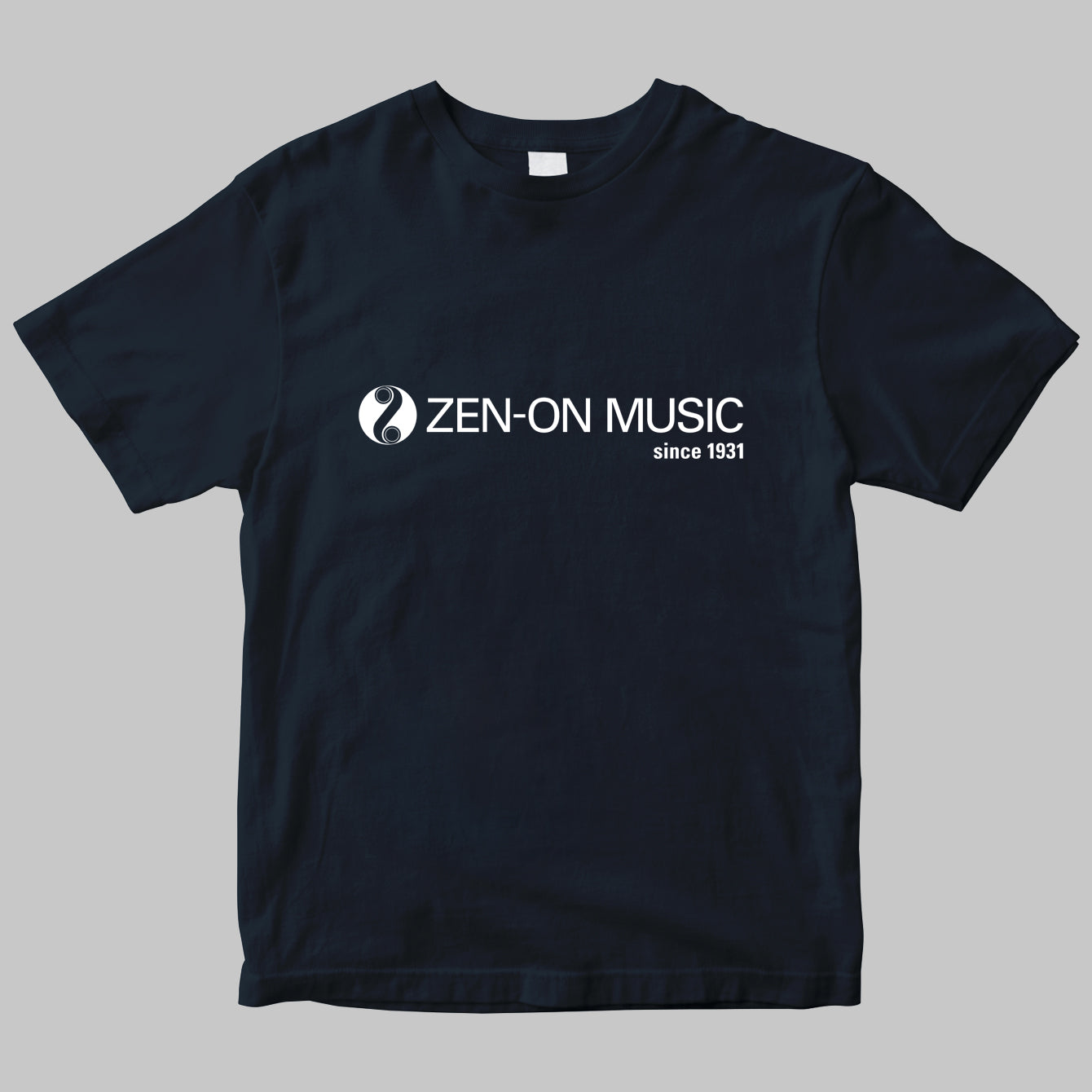 全音楽譜出版社のロゴTシャツ