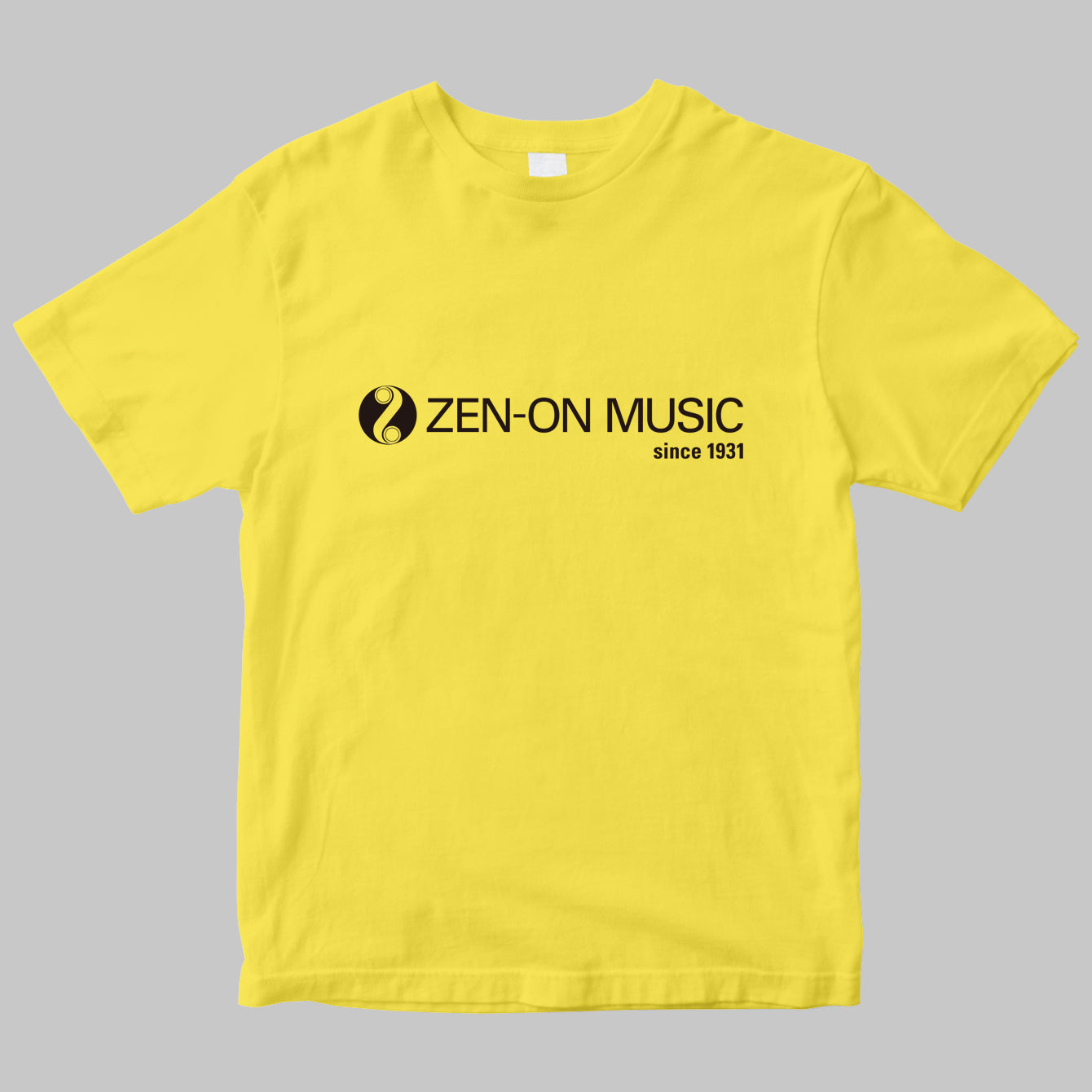 全音楽譜出版社のロゴTシャツ