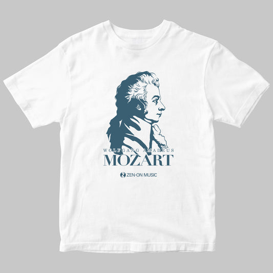 全音楽譜出版社のロゴTシャツ（モーツァルト）