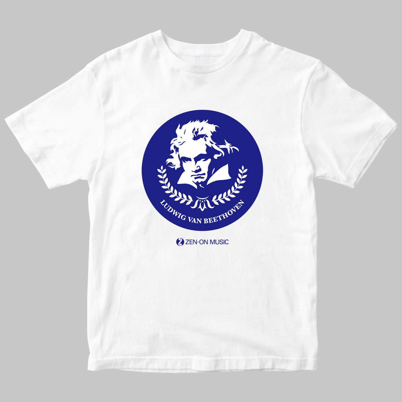 全音楽譜出版社のロゴTシャツ（ベートーヴェン）