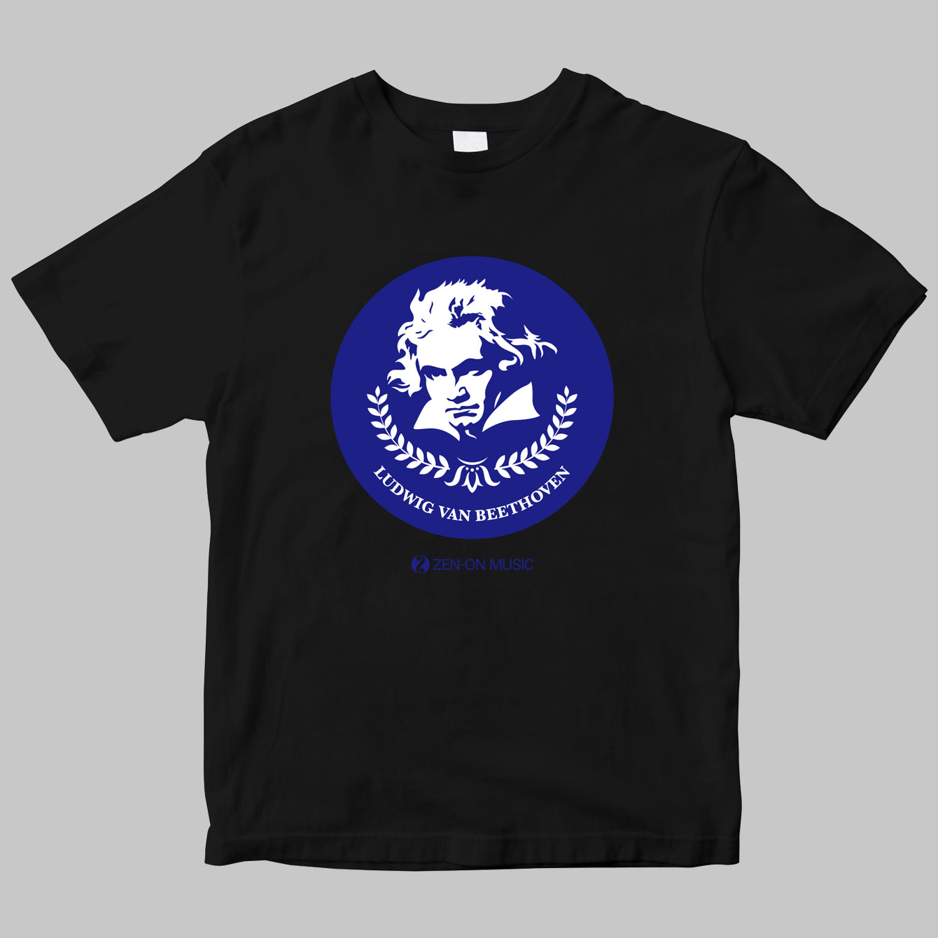 全音楽譜出版社のロゴTシャツ（ベートーヴェン）