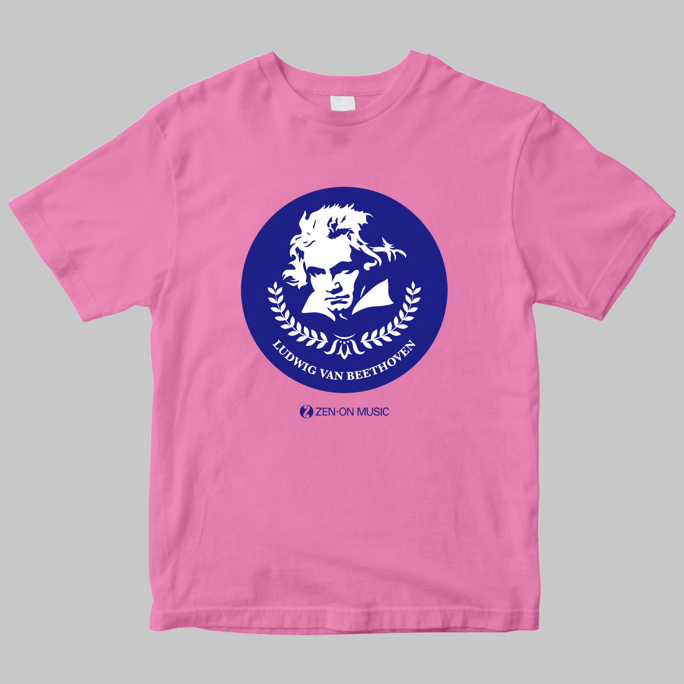 全音楽譜出版社のロゴTシャツ（ベートーヴェン）