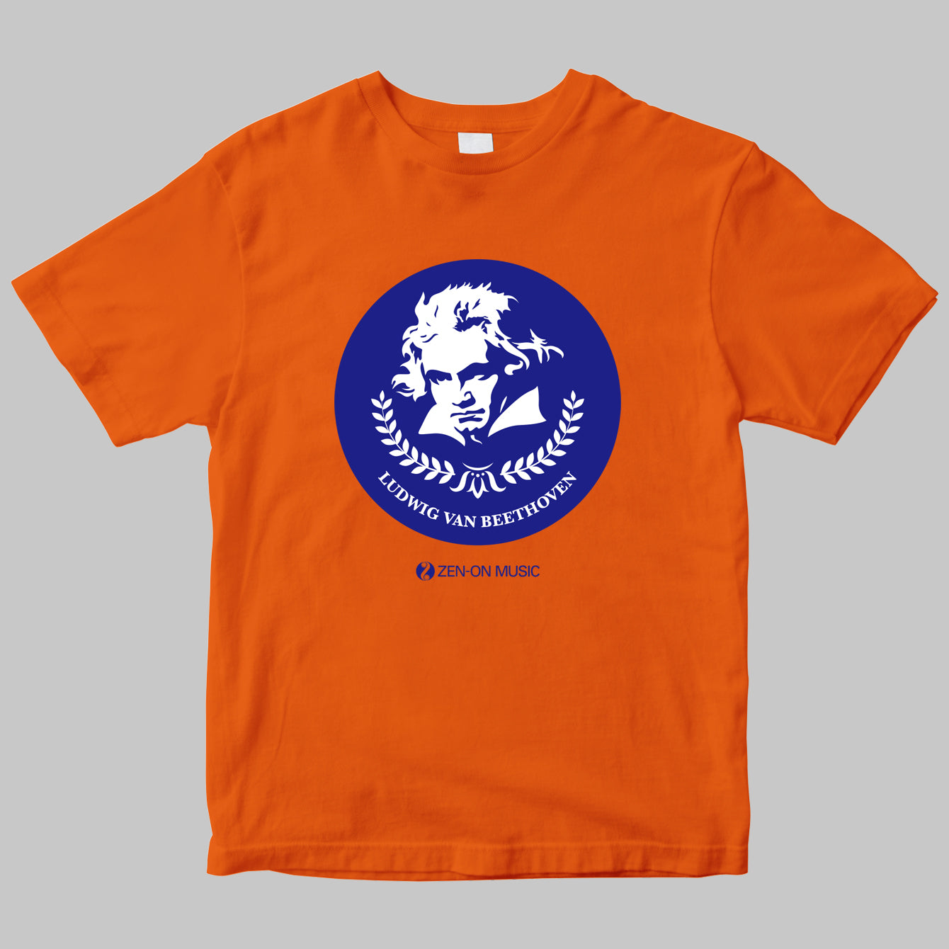 全音楽譜出版社のロゴTシャツ（ベートーヴェン）