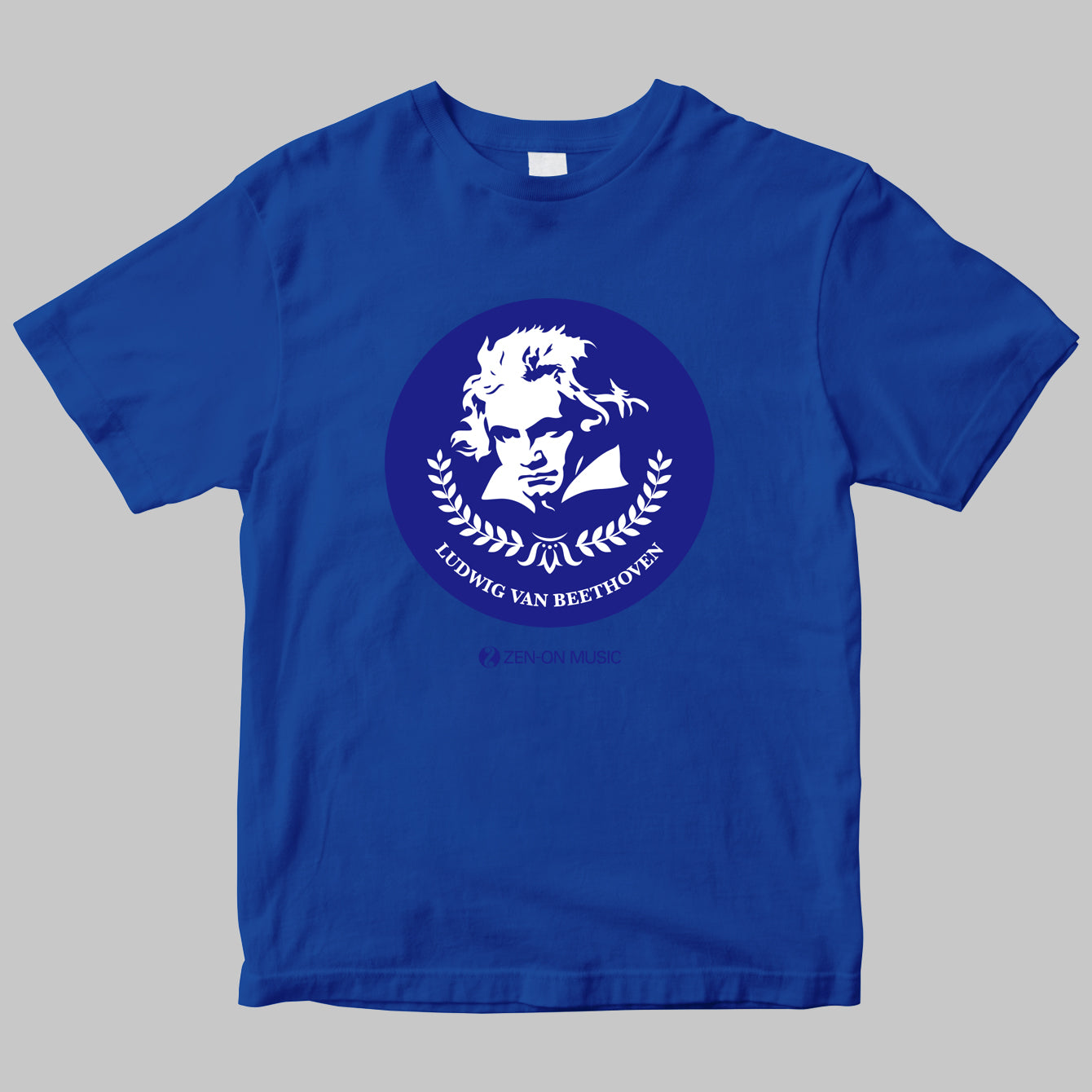 全音楽譜出版社のロゴTシャツ（ベートーヴェン）