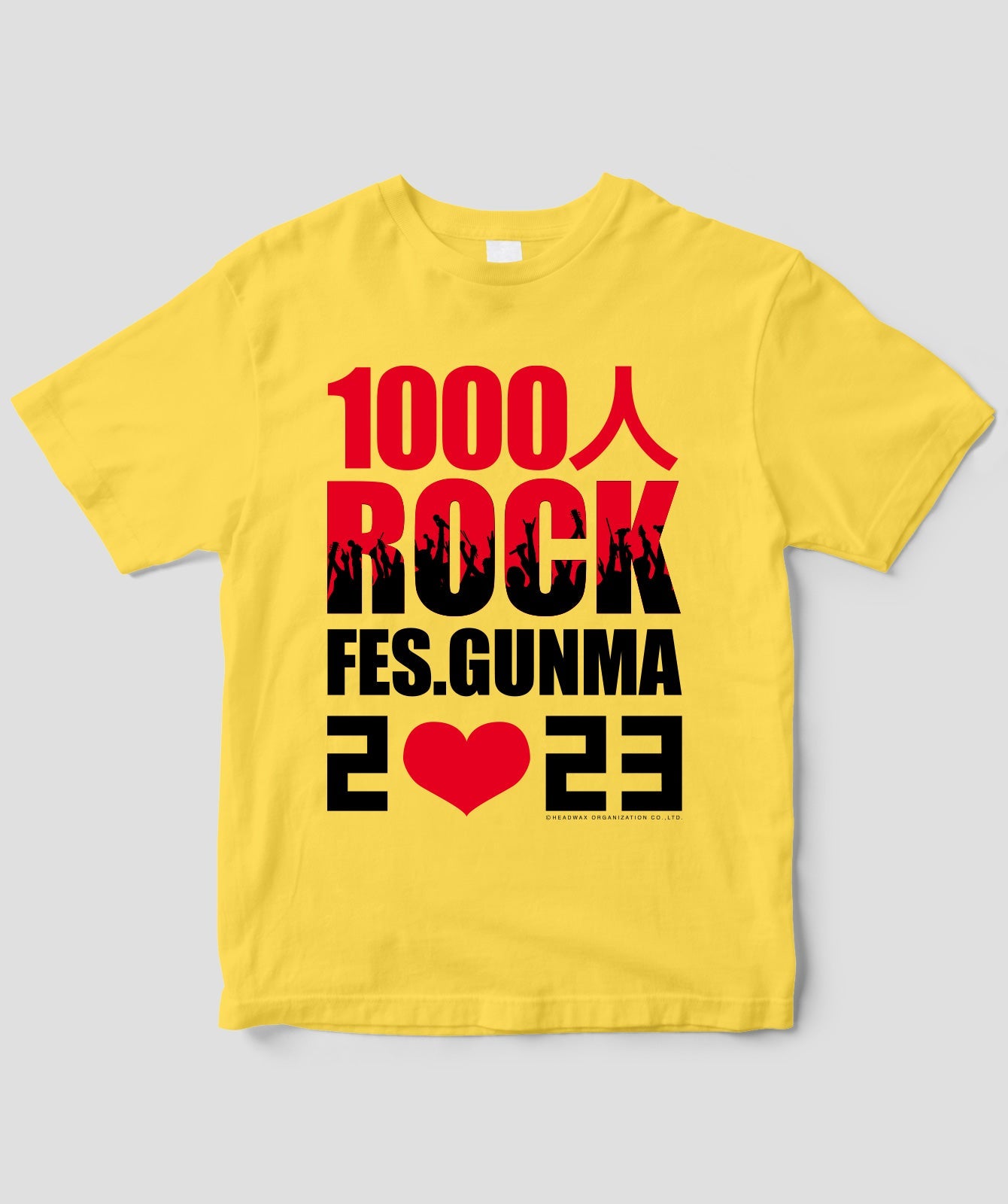『1000人ROCK FES.GUNMA 2023 』Tシャツ