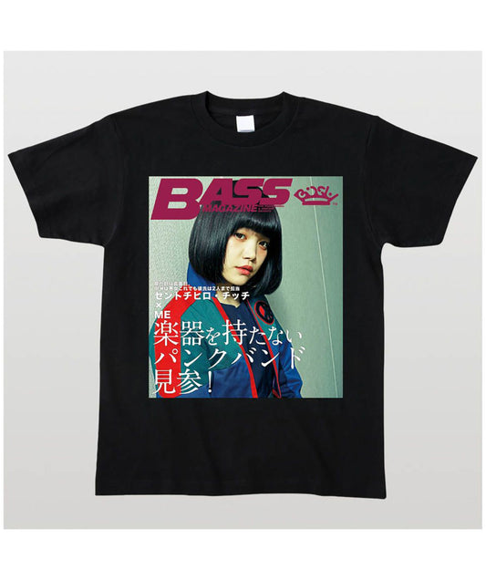 【文字入れ可】BiSH セントチヒロ・チッチ降臨ベース・マガジン表紙風Tシャツ