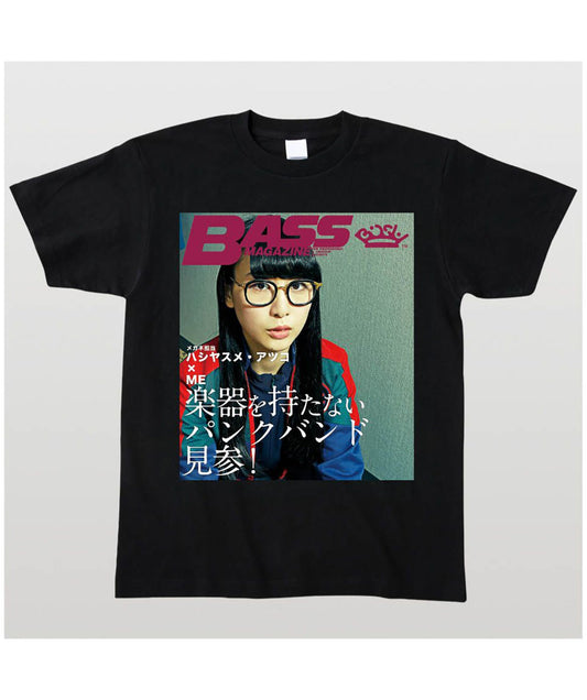 【文字入れ可】BiSH ハシヤスメ・アツコ降臨ベース・マガジン表紙風Tシャツ