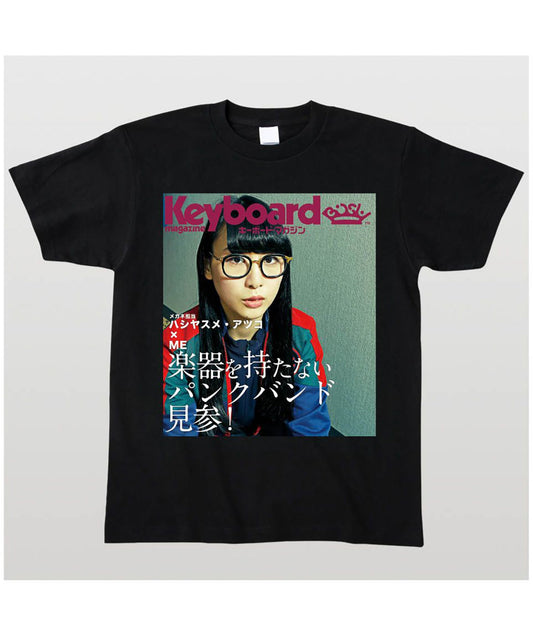 【文字入れ可】BiSH ハシヤスメ・アツコ降臨キーボード・マガジン表紙風Tシャツ