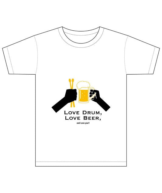 ■文字入れ可■ドラム&ビール typeC