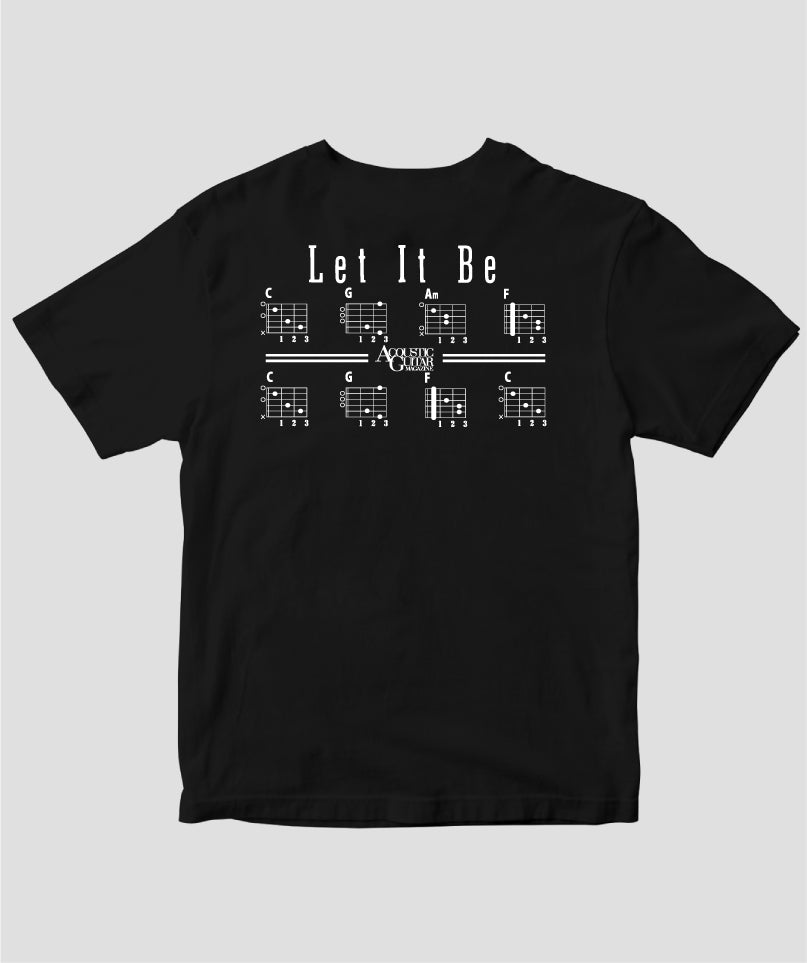 名曲コード進行Tシャツ Vol.3～Let IT Be進行 Type A