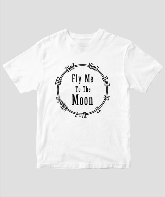 名曲コード進行Tシャツ Vol.4~Fly Me To The Moon進行 Type A