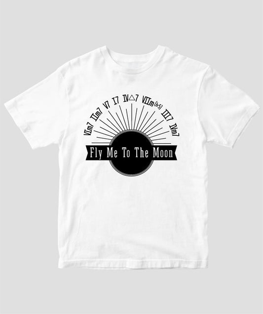 名曲コード進行Tシャツ Vol.4~Fly Me To The Moon進行 Type B