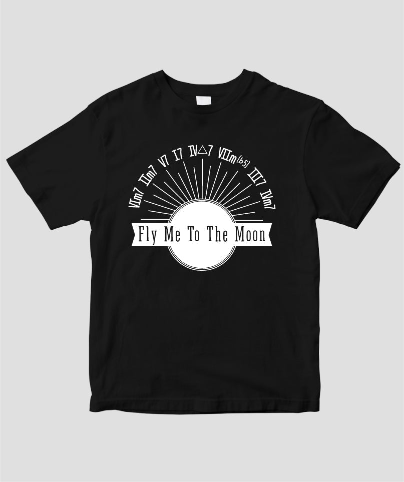 名曲コード進行Tシャツ Vol.4～Fly Me To The Moon進行 Type B