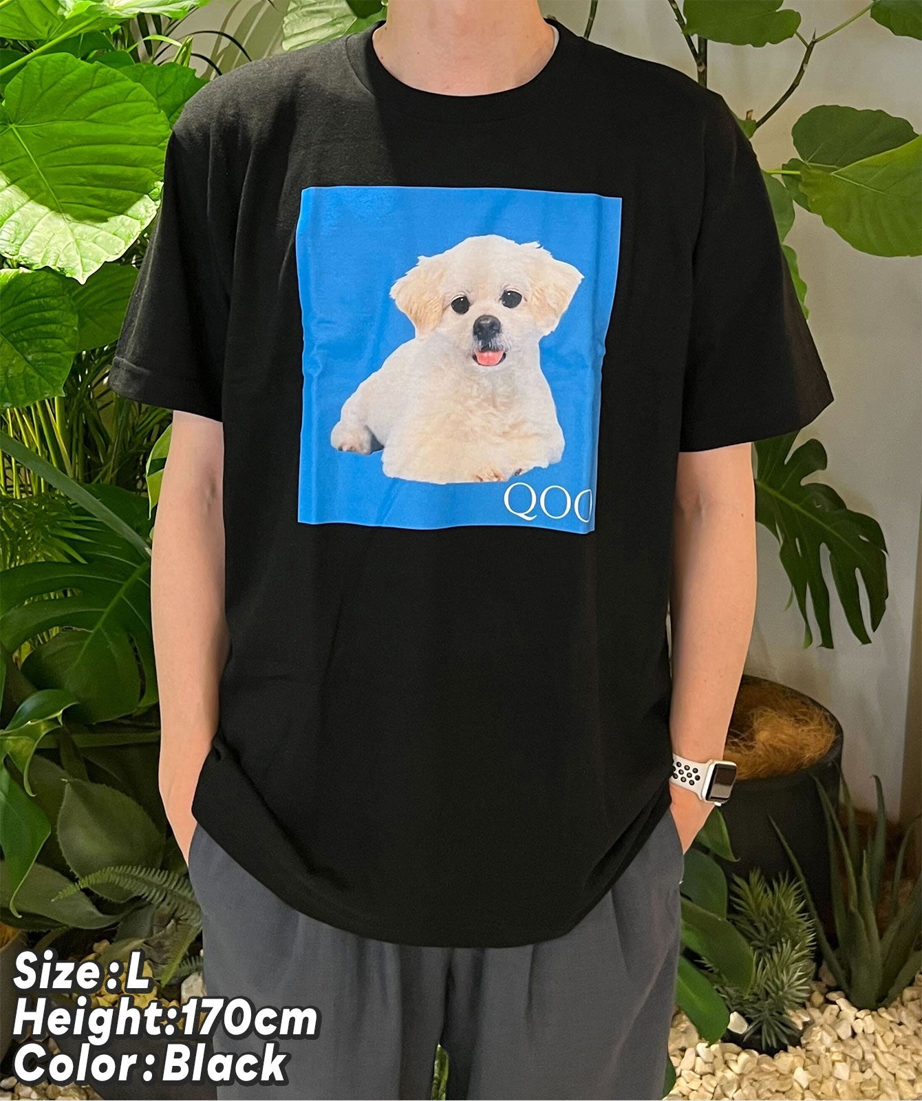 愛犬QOOちゃんTシャツ／風見和香（私立恵比寿中学） – T-OD