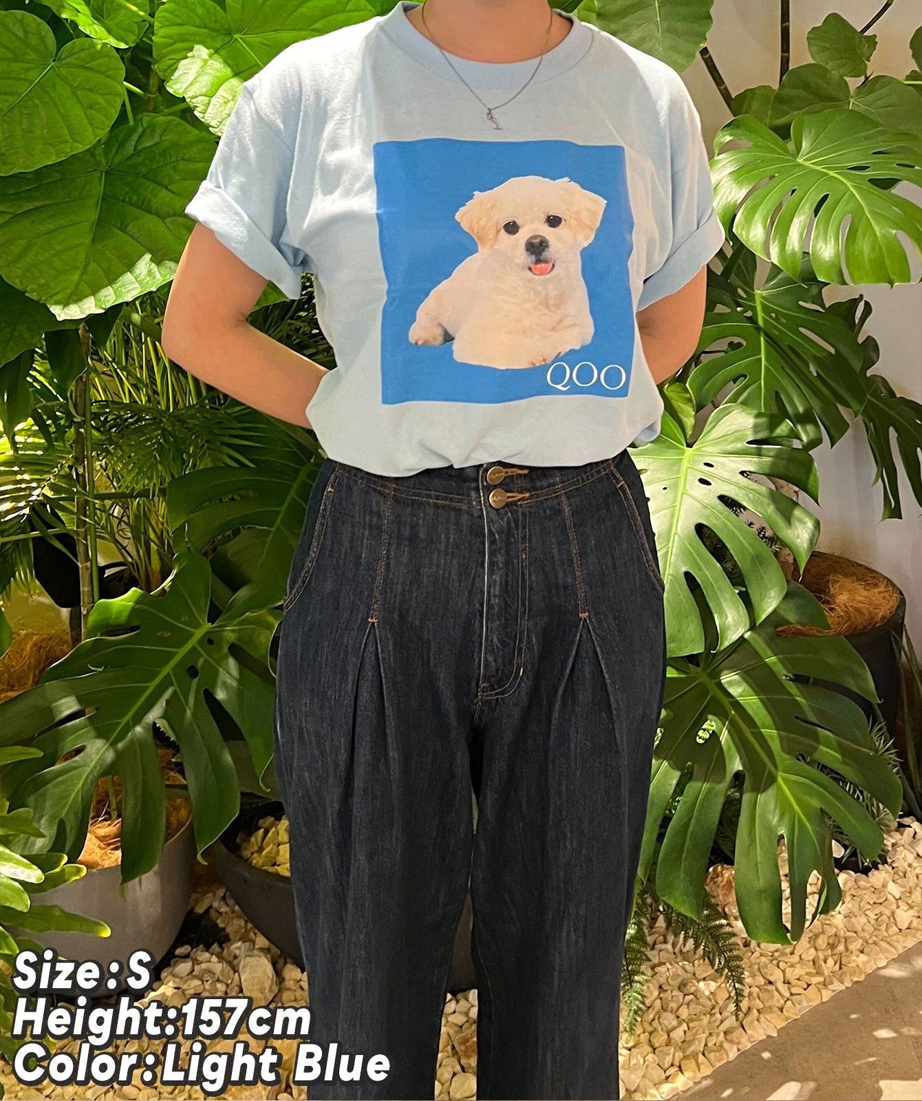 愛犬QOOちゃんTシャツ／風見和香（私立恵比寿中学）