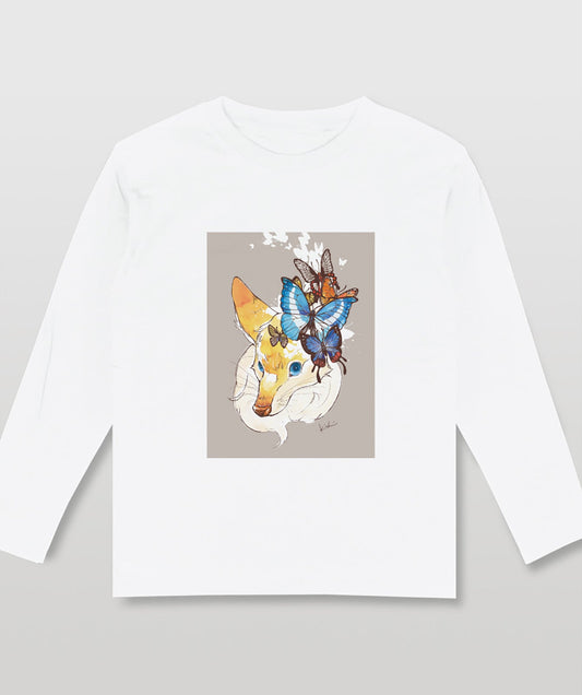 蝶と狐 / 文旗きし(ロンT)