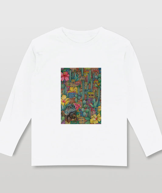 喜びの街 / JOYFUL TOWN_/ Sayuri Nagakura(ロンT)