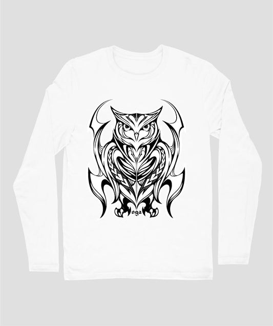Horned owl / oga(ロンT)