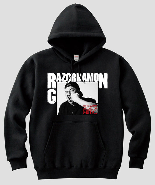 METAL HAMMER JAPAN Presents/レイザーラモンRG“ARUARU of METAL”パーカー