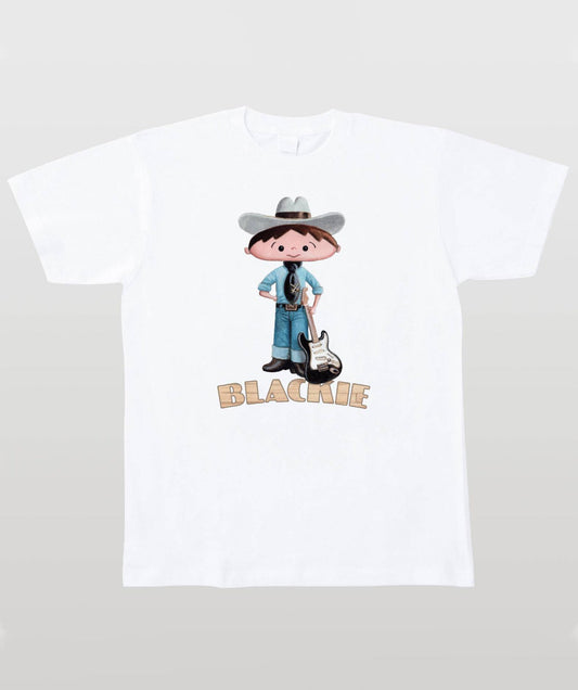 たとえば、ブラッキーとレコスケくんTシャツ