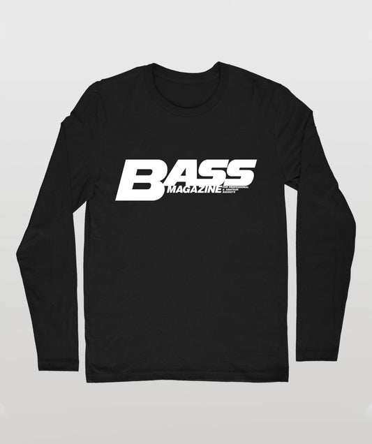 ベーマガ・ロゴT ブラック×ホワイト(長袖)