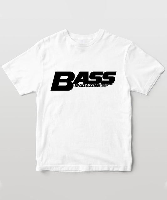 ベーマガ・ロゴT ホワイト×ブラック