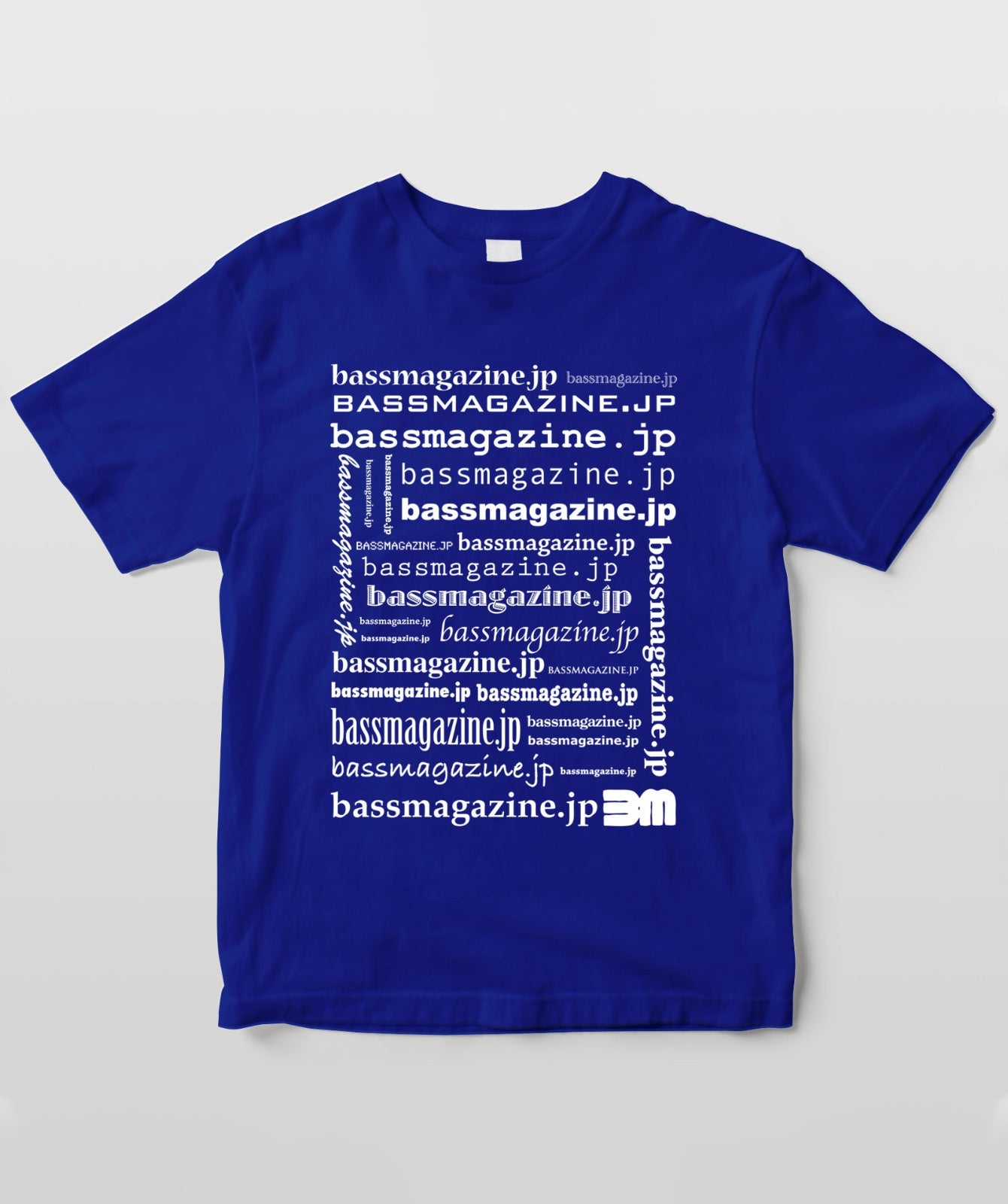 bassmagazine.jp Tシャツ-白文字